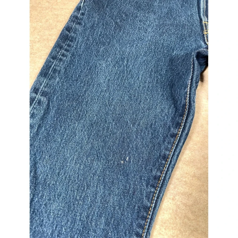 Levi's 501 Original Straight Jeans Mens 31x32‎ Blue Denim Button Fly Authentic